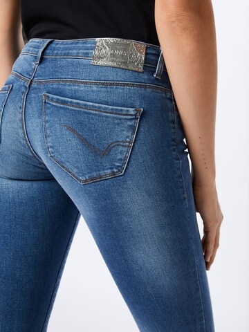 ONLY Skinny Jeans 'Coral' in Blauw