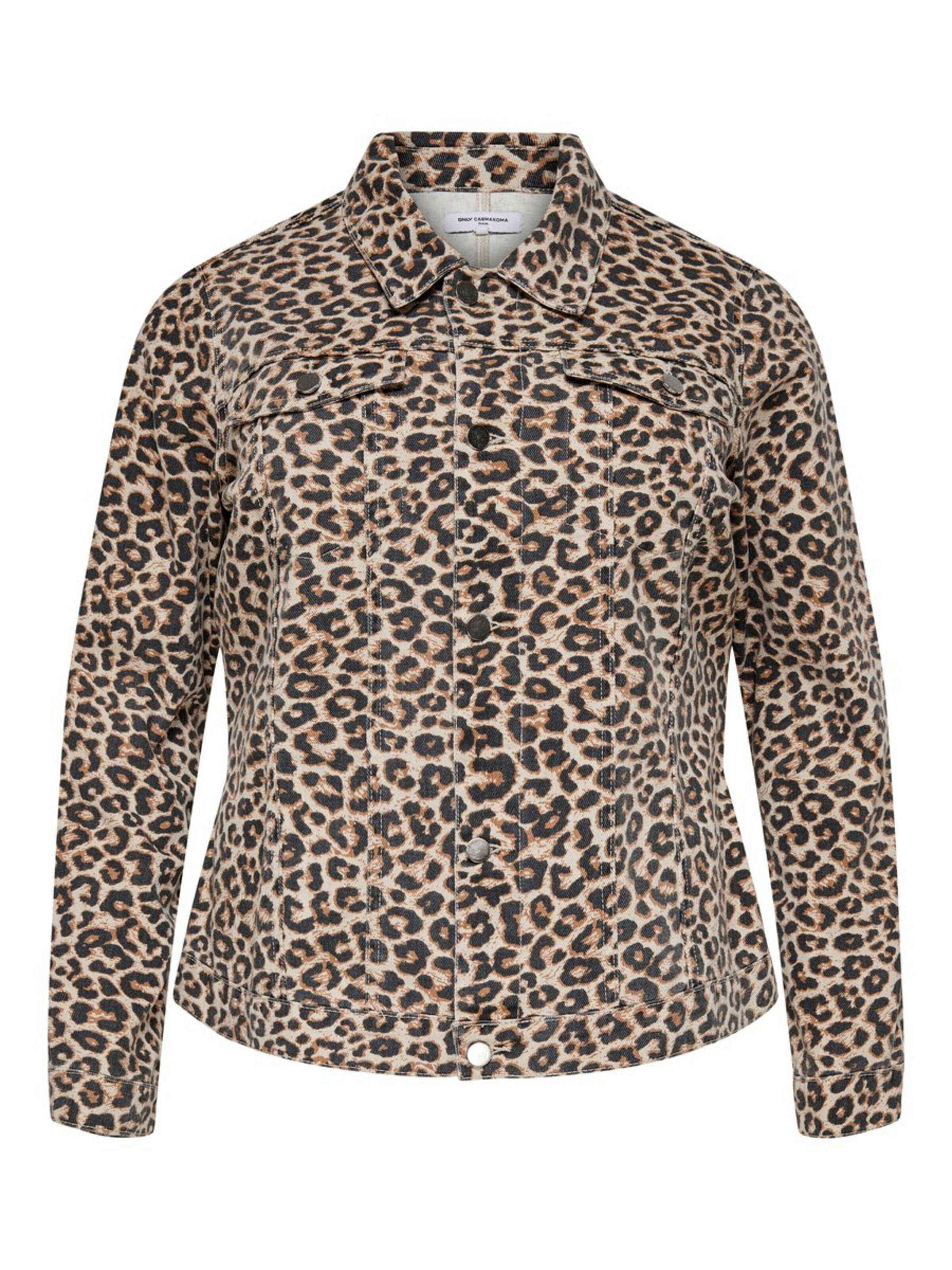 ONLY Carmakoma - Tussenjas in de kleur Bruin