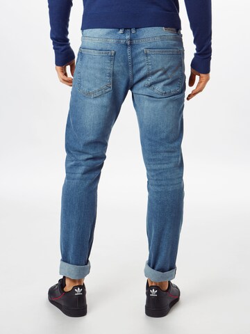 Slimfit Jeans 'Piers' di TOM TAILOR DENIM in blu: dietro