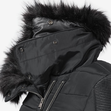 NAVAHOO Winter Jacket 'Yuki' in Black