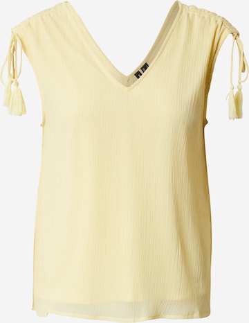 Haut 'PENELOPE' VERO MODA en jaune : devant