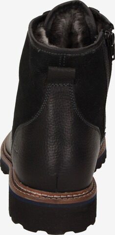 SIOUX Lace-Up Boots in Black