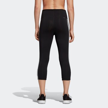 ADIDAS PERFORMANCE Skinny Urheiluhousut 'Design 2 Move' värissä musta