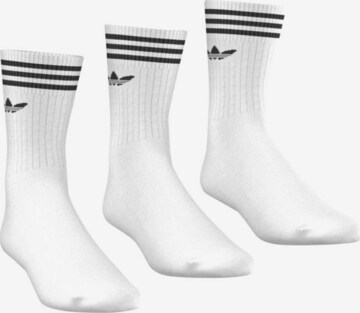 Chaussettes ADIDAS ORIGINALS en blanc