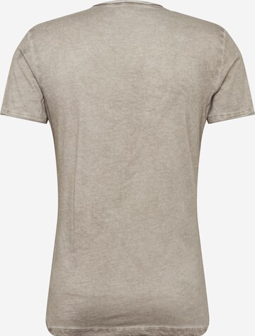 Key Largo Regular Fit T-Shirt 'MT HIGHWAY' in Grau