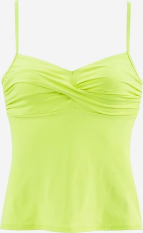 s.Oliver Tankini Top 'Spain' in Yellow: front