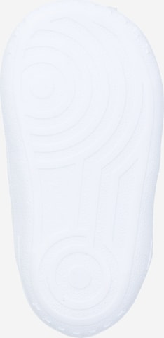 balts Nike Sportswear Brīvā laika apavi 'Force 1 Crib'