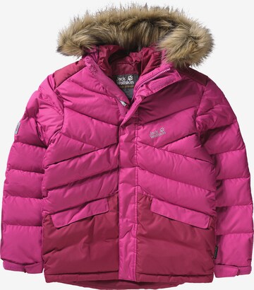 JACK WOLFSKIN Winterjacke 'Icejord' in Pink: predná strana