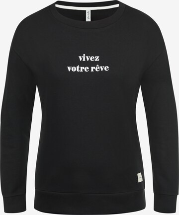 Blend She Sweatshirt 'Aurelie' in Zwart: voorkant