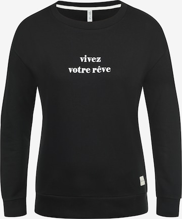 Blend She Sweatshirt 'Aurelie' in Black: front