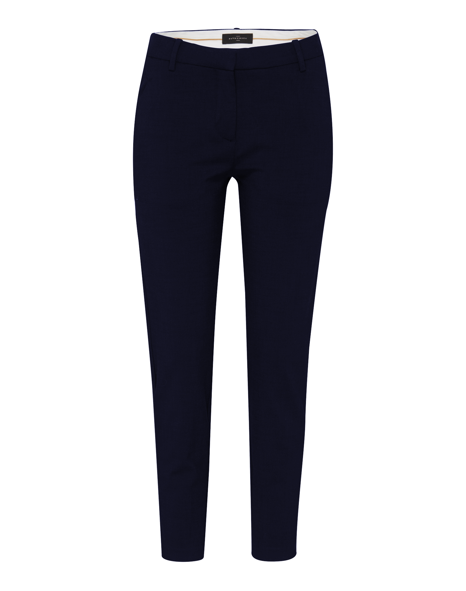 Abbigliamento Pantaloni FIVEUNITS Pantaloni Kylie Crop in Blu Notte 
