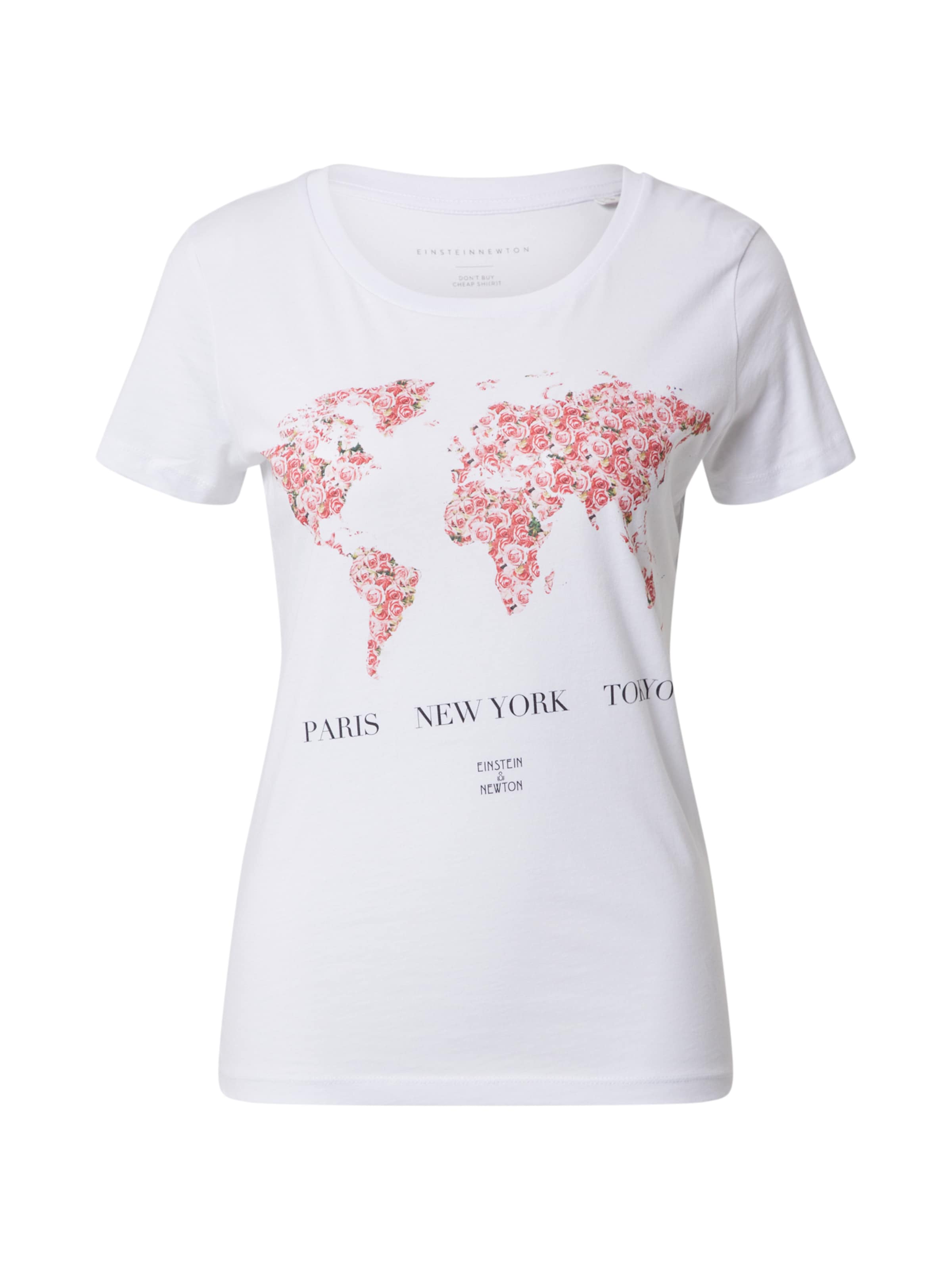 T-shirt 'World' EINSTEIN & NEWTON en blanc : devant