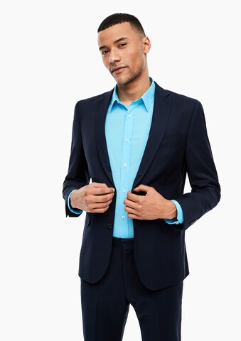 s.Oliver BLACK LABEL Regular Fit Hemd in Blau
