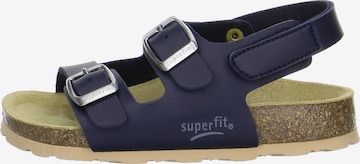 SUPERFIT Sandals & Slippers in Blue