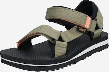 TEVA Wandelsandalen 'Universal Trail' in Groen: voorkant