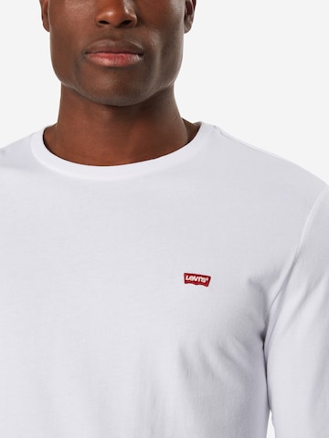 LEVI'S Shirt 'LS ORIGINAL HM TEE NEUTRALS' in Weiß