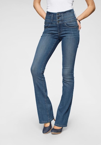 ARIZONA Flared Jeans in Blue: front