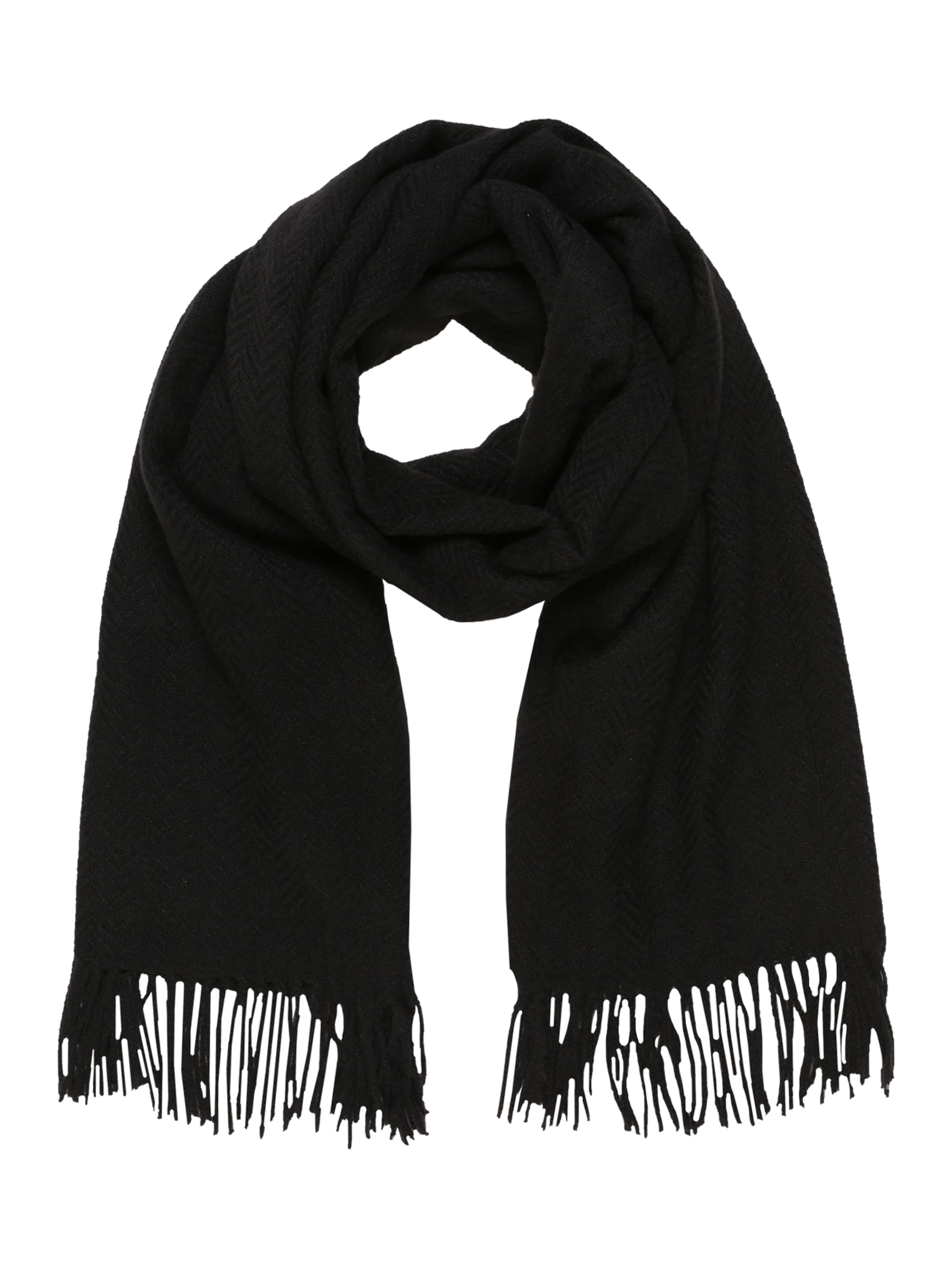 PIECES Scarf 'Kial' in Black: front