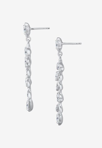 ELLI PREMIUM Ohrringe 'Blatt' in Silber