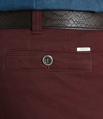 Regular Pantalon chino 'Diego' Meyer Hosen en rouge