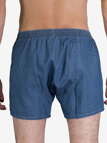 Sugar Pine Boxershorts 'Jeans' in Blau