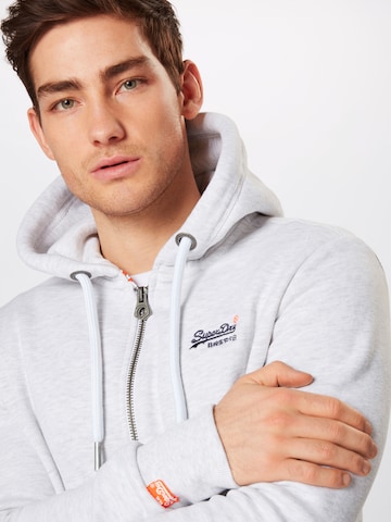 Superdry Collegetakki värissä valkoinen