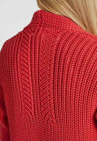 khujo Strickjacke 'Soda' in Rot