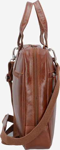 Dermata Document Bag in Brown