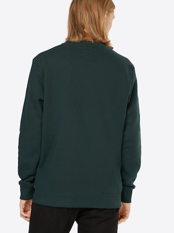 ALPHA INDUSTRIES Sweatshirt in Green: back