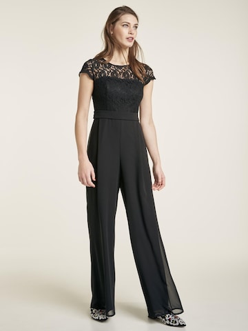 heine Jumpsuit in Zwart: voorkant