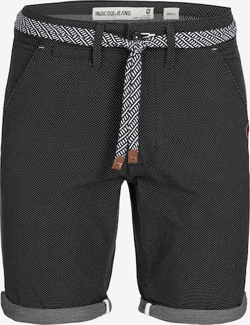 INDICODE JEANS Shorts 'Acton' in Schwarz: predná strana