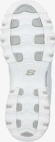 Baskets basses 'D'LITES' SKECHERS en blanc : en bas