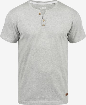 !Solid Shirt 'Volker' in Grey: front