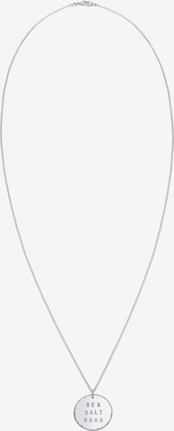 ELLI Halskette 'Wordings' in Silber: predná strana