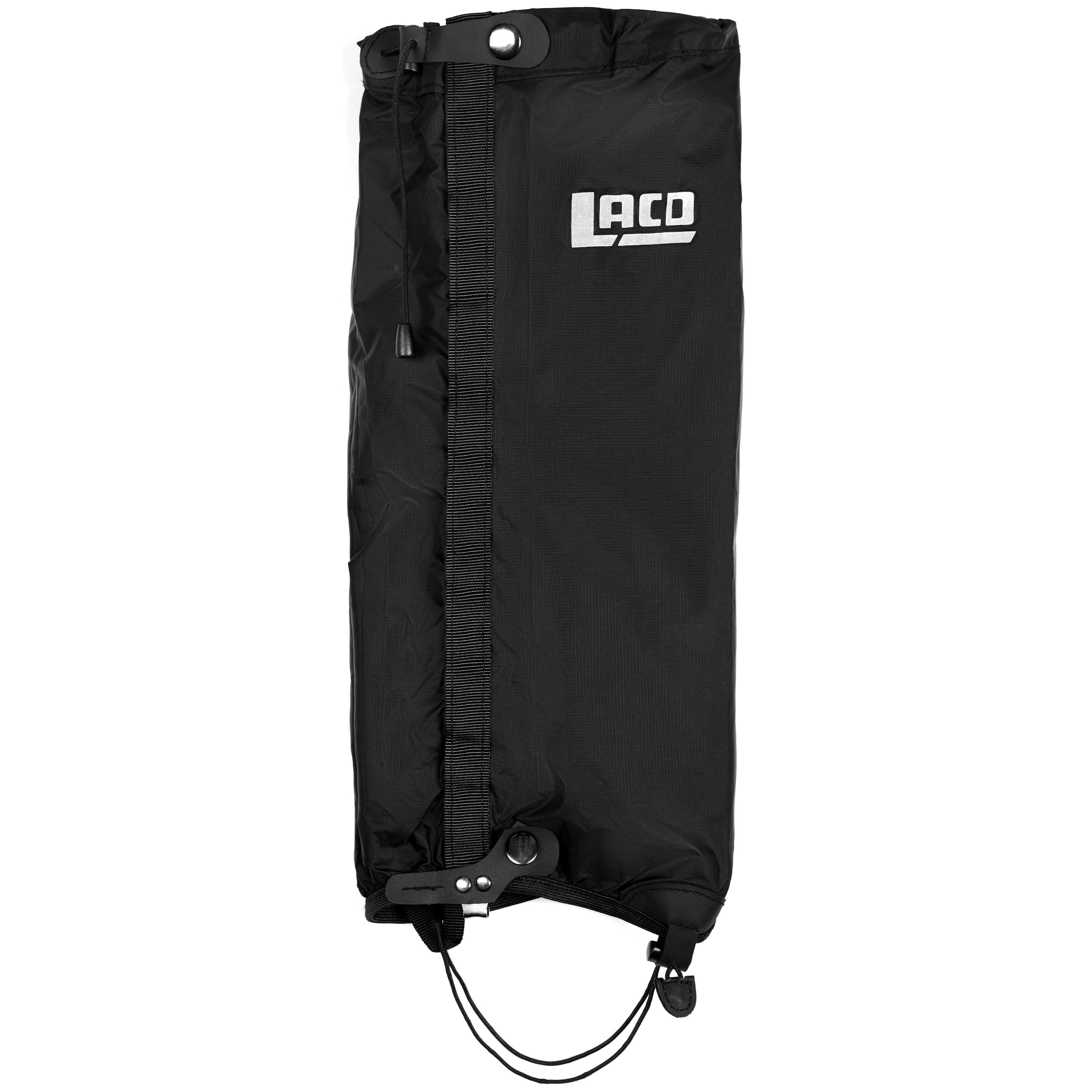 LACD Gamasche 'Ultralight' in Schwarz: Vorderseite