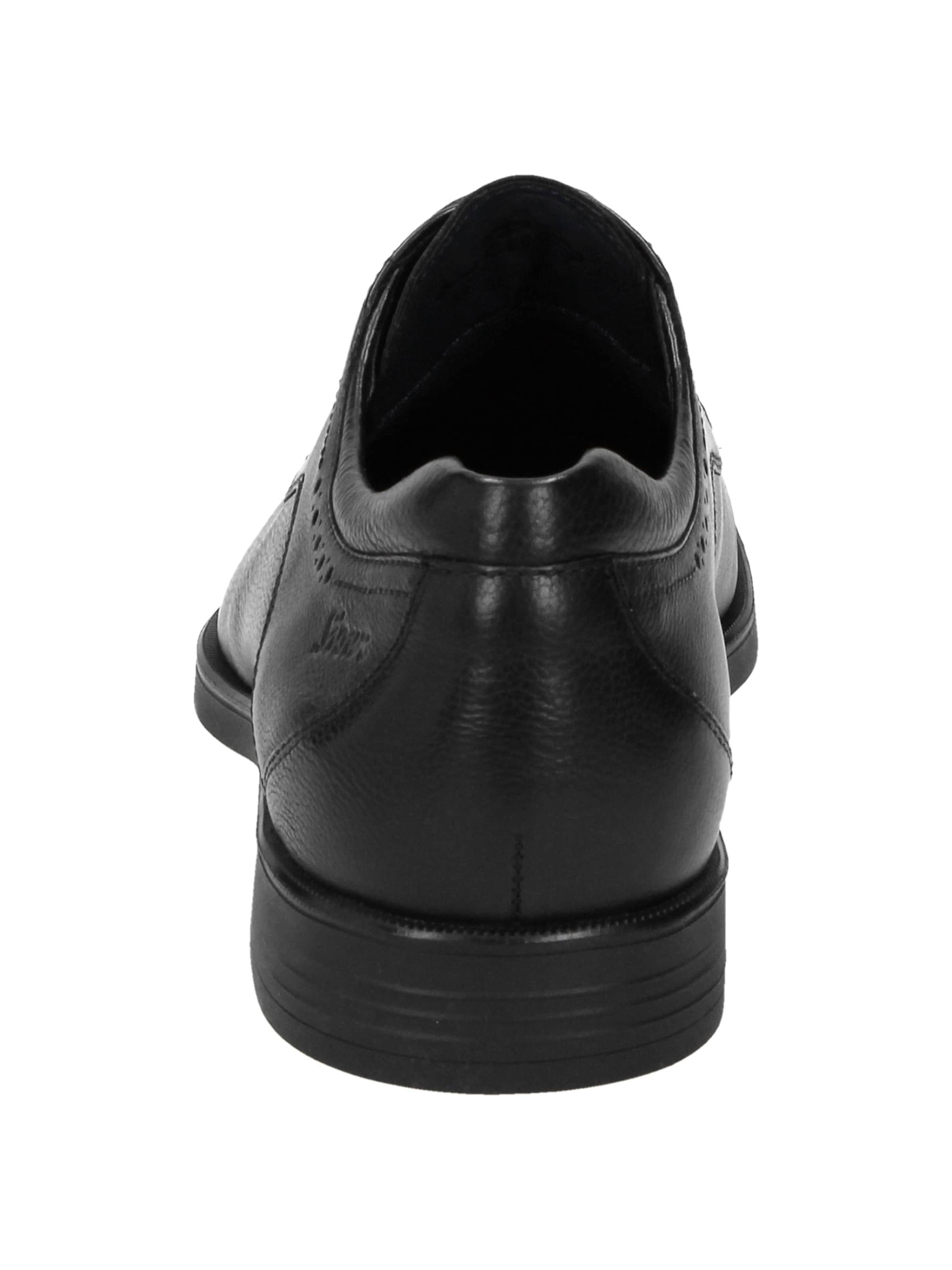 SIOUX Lace-up shoe in Black