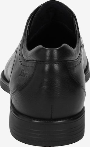 SIOUX Lace-Up Shoes in Black