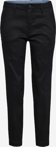 G-Star RAW - regular Pantalón chino 'Bronson' en negro: frente