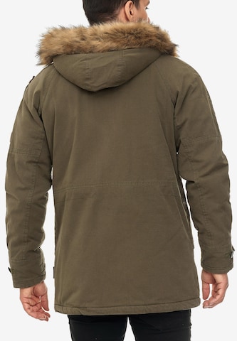 Parka d’hiver 'Fann' INDICODE JEANS en vert