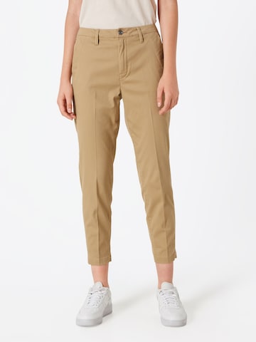 Regular Pantalon chino 'Bronson' G-STAR en beige : devant