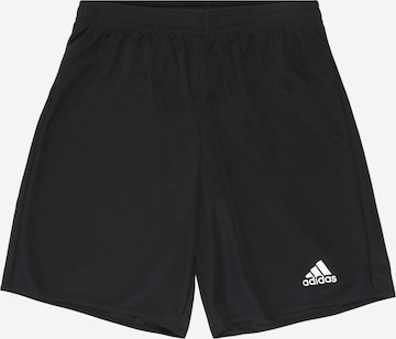 ADIDAS PERFORMANCE Regular Workout Pants 'Parma 16' in Black: front