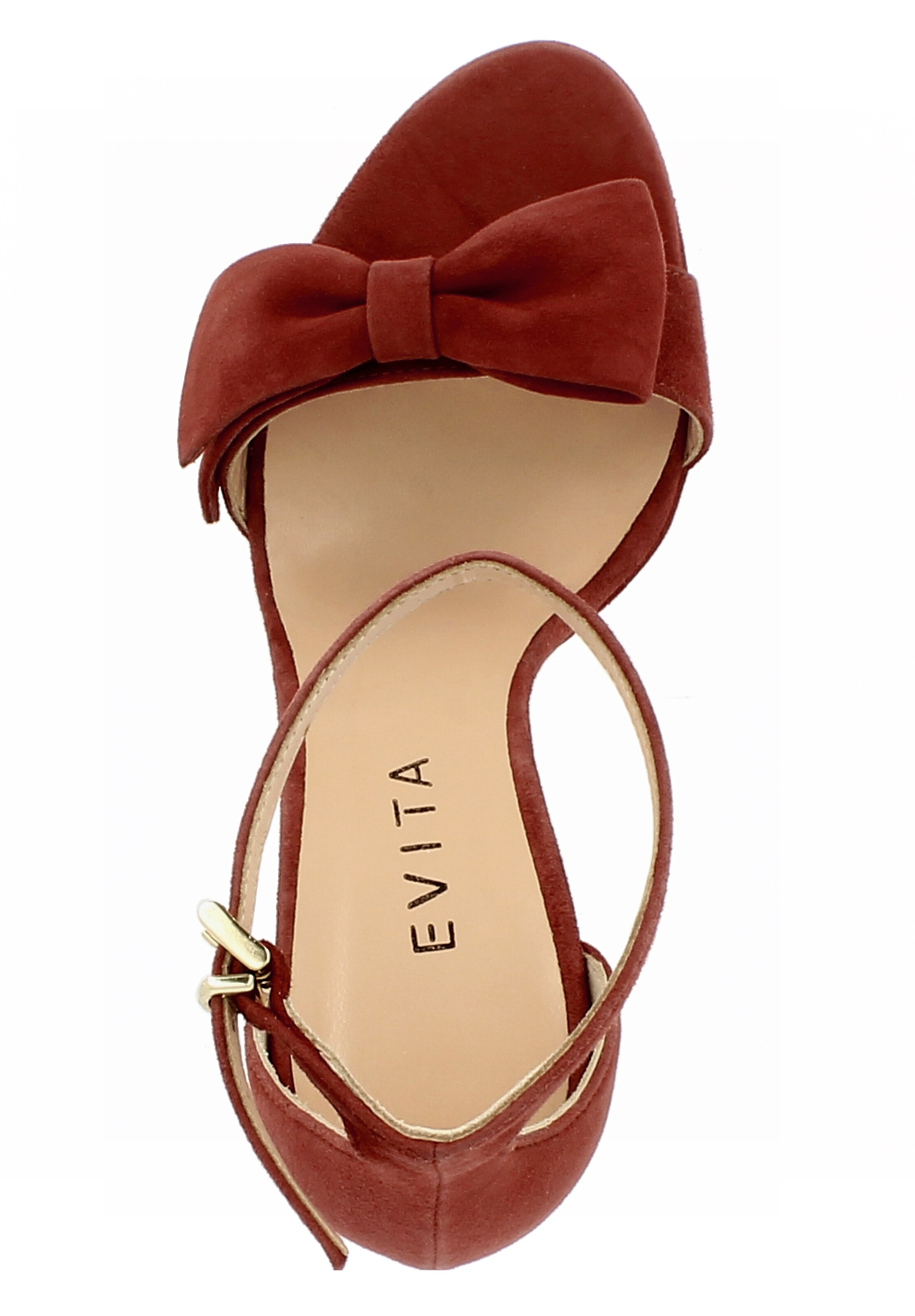 EVITA Sandalette 'Valeria' in Braun