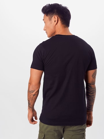 MT Men Shirt in Black: back