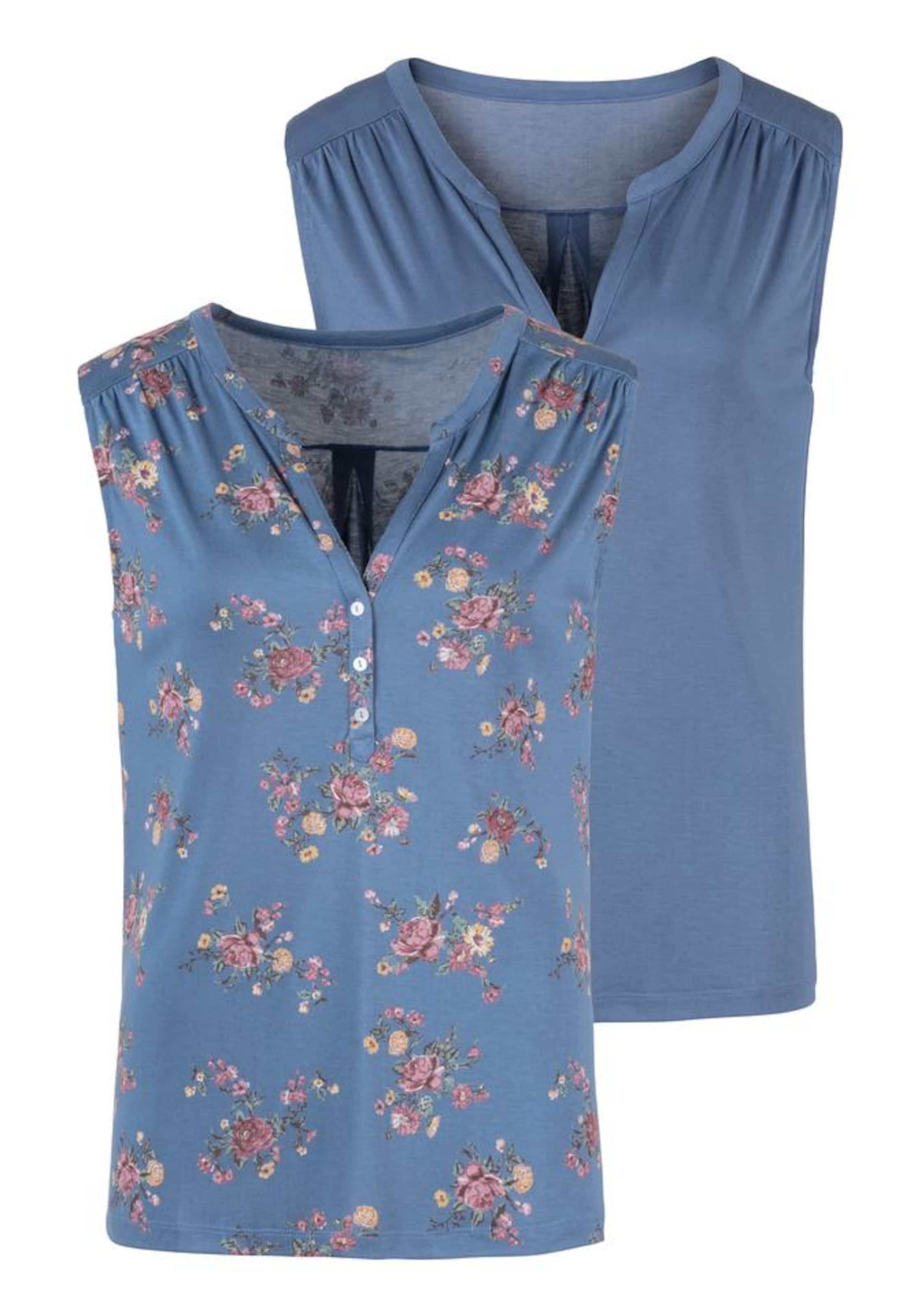 LASCANA Top in Blue: front
