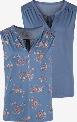 LASCANA Top in Blue: front