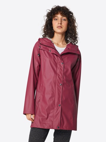 ILSE JACOBSEN Raincoat in Red: front