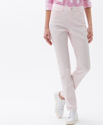 BRAX Bootcut Jeans 'Carola' in Pink: predná strana