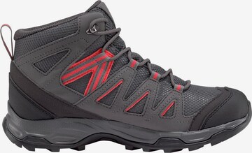 SALOMON Wanderschuhe 'Hillrock Mid GTX' in Grau