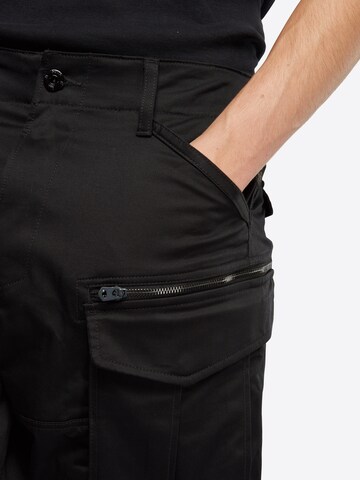 G-Star RAW - Loosefit Calças cargo 'Rovic Relaxed' em preto