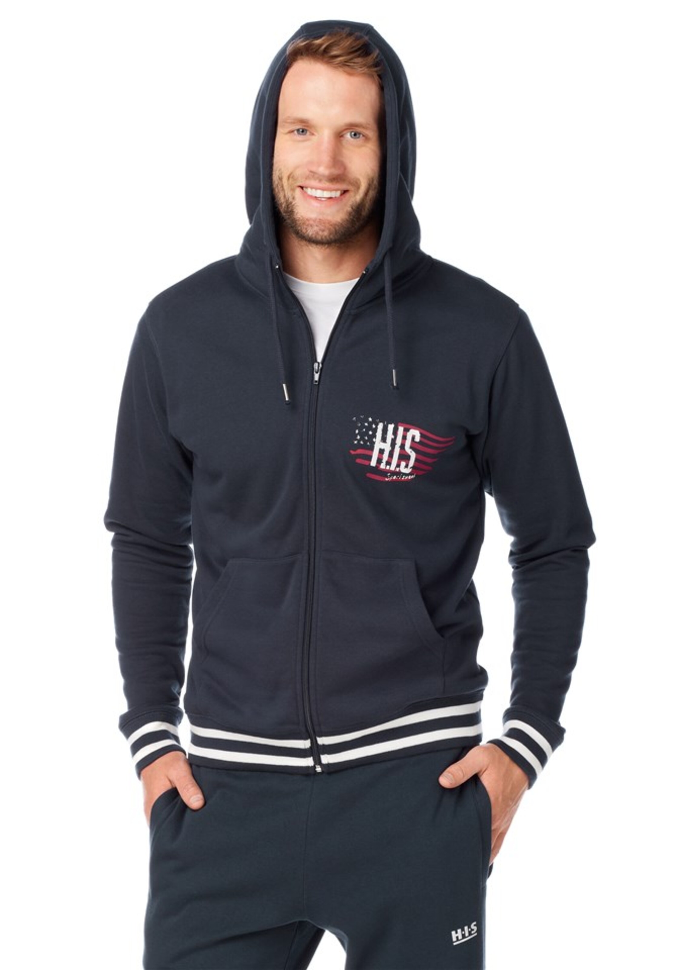 H.I.S Jogginganzug in Blau